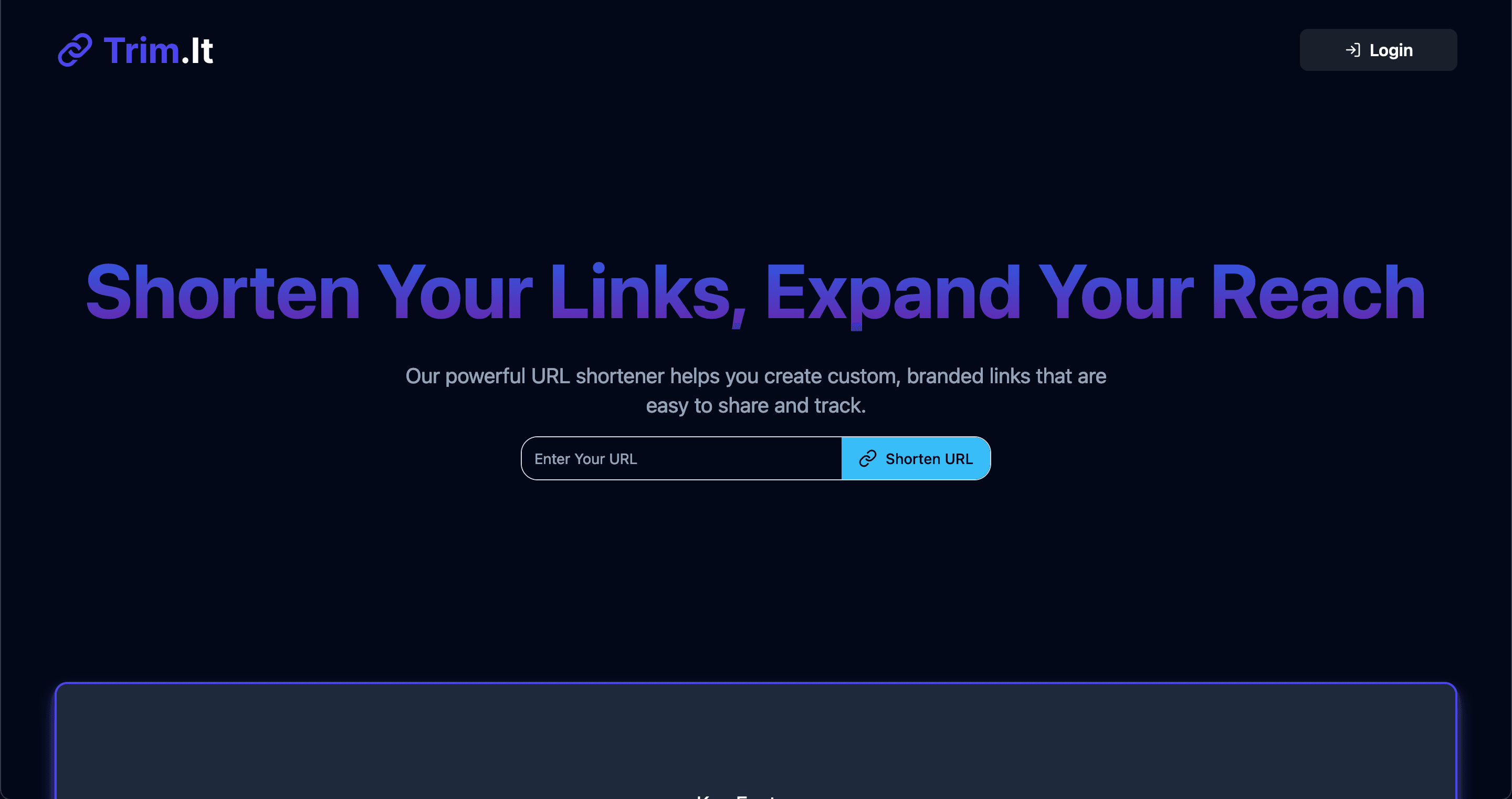 Trim It project screenshot